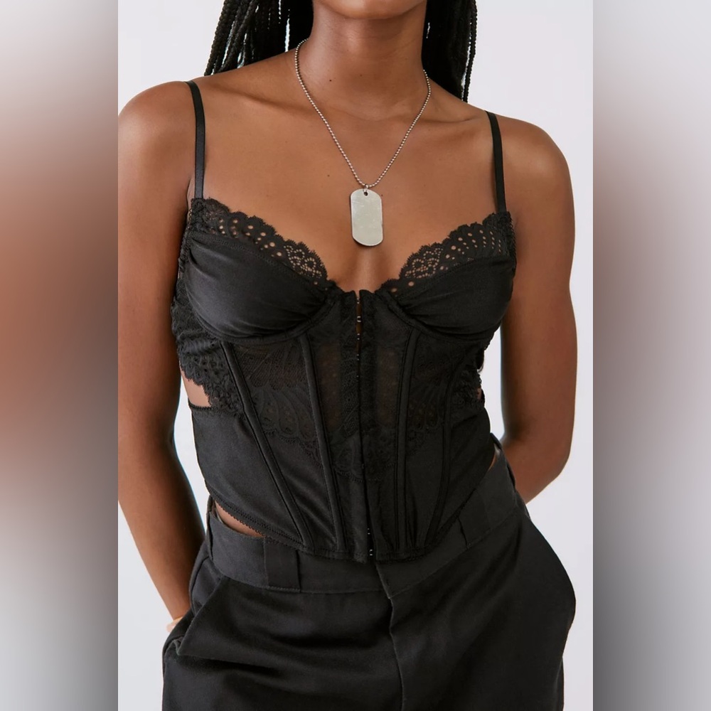 Out From Under Supernova Modern Love Corset Top
